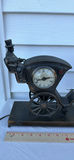 Vintage United Metal Goods Horse-Drawn Carriage Mantel Clock - thumbnail 2 of 15