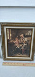 Framed Art Print "The Toy Maker" Norman Rockwell - thumbnail 1 of 7