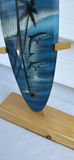(3) Items - Wooden Hand-Painted Maracas, Surfboard And Drum - thumbnail 7 of 9