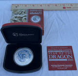 Perth Mint Australian Lunar Silver Coin Series II Year of the Dragon 2012 Set - thumbnail 1 of 9