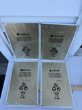 Four Vintage-Style Automotive Advertising Metal Signs - Oilzum, Greyhound, Armstrong, Sipo - thumbnail 3 of 3