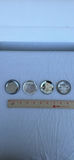 Four Humane Society Animal-Themed Pinback Buttons - thumbnail 4 of 4