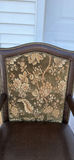 Vintage Upholstered Wooden Armchair - thumbnail 2 of 16