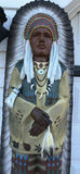 Cigar Store Indian - Design Toscano Chief Lone Raven Wall Frieze Sculpture - thumbnail 4 of 9