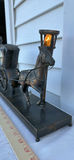 Vintage United Metal Goods Horse-Drawn Carriage Mantel Clock - thumbnail 11 of 15