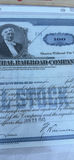 Vintage New York Central Railroad Company Stock Certificate and Transfer Document - thumbnail 5 of 7