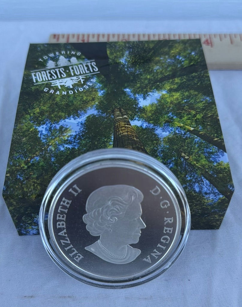 Royal Canadian Mint $200 Silver Coin in Presentation Box 2014 - image 3 of 15