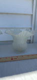 Three Vintage Frosted Glass Lamp Shades - thumbnail 4 of 9