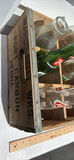 Wargo Bottling Works Wooden Crate with 12 Assorted Vintage Glass Bottles - thumbnail 4 of 8