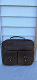 Brown Soft Leather Briefcase - thumbnail 1 of 16
