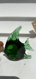 Two Glass Fish Figurines and Small Drum Keychain - thumbnail 5 of 7