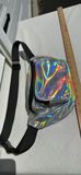 Holographic Waist Bag with Adjustable Strap - thumbnail 1 of 7
