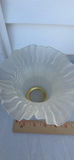 Three Vintage Frosted Glass Lamp Shades - thumbnail 2 of 9