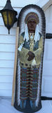 Cigar Store Indian - Design Toscano Chief Lone Raven Wall Frieze Sculpture - thumbnail 3 of 9