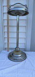 Pedestal Standing Ashtray with Glass Insert - thumbnail 4 of 5
