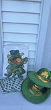 St. Patrick’s Day Leprechaun Decorations, Shamrock Lace Doilies, Shamrock Stickers, and Green Hats - thumbnail 2 of 11
