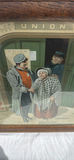 Vintage Framed Illustration Titled "Not Friendless Now" - thumbnail 4 of 5