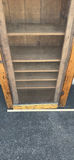 Antique Wooden Screen Door PIE SAFE with Wire Mesh - thumbnail 3 of 23