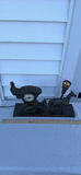 Vintage United Metal Goods Horse-Drawn Carriage Mantel Clock - thumbnail 9 of 15