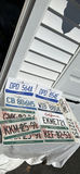 Assorted Replica License Plates from Michigan, California, and Mexico - thumbnail 1 of 4