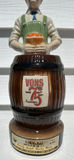 Vintage 1981 Beam Bourbon Whiskey Vons 75th Anniversary Ceramic Decanter - thumbnail 3 of 9