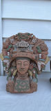 Two Decorative Mexican Ceramic Figurine Sculptures - thumbnail 1 of 9