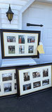 Three Framed White House President Photo Collage Artworks Regan, Bush - thumbnail 1 of 20