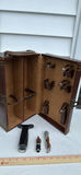 Leather Wine Bottle Carrying Case With Accessories - thumbnail 1 of 12