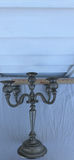 Vintage Five-Arm Metal Candelabra - thumbnail 7 of 7