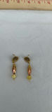 Four Assorted Pairs of Custom Dangle Earrings Handmade Costume Jewelry - thumbnail 3 of 5