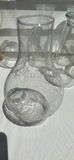 Seven Clear Vintage Glass Lamp Chimneys and Shades - thumbnail 2 of 5