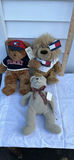 Two Tommy Hilfiger Stuffed Teddy Bears And One Tommy Hilfiger Stuffed Lion (Gund) - thumbnail 1 of 4