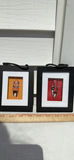 Set of Four Framed Mask Artwork Pieces - thumbnail 2 of 4