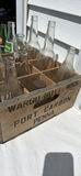 Wargo Bottling Works Wooden Crate with 12 Assorted Vintage Glass Bottles - thumbnail 2 of 8