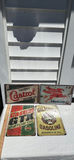 Lot Of (4) Retro Style - Metal Gasoline and Motor Oil Advertising Signs Set - thumbnail 2 of 3