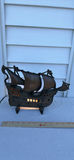 Vintage Cast Metal Ship Electric Lamp - thumbnail 1 of 9