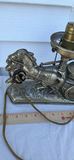 Vintage Art Deco Horse-Drawn Gladiator And Chariot Table Lamp - thumbnail 10 of 10
