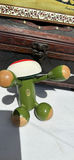 Decorative Farmhouse Sign, Wooden Tissue Box Holder, Neck Pillows, Frog Figurine, and Ruler - thumbnail 8 of 10