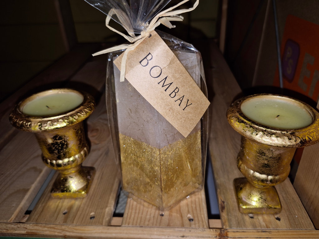 Assorted Candles and Candle Holders - image 4 of 4