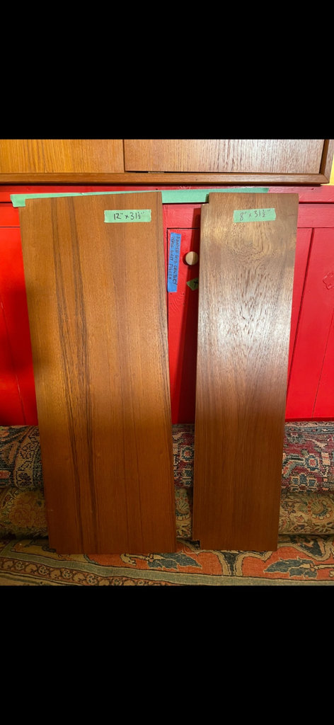 Mid-Century Modern Teak Danish MCM 1-bay shelving system wall unit - image 5 of 12
