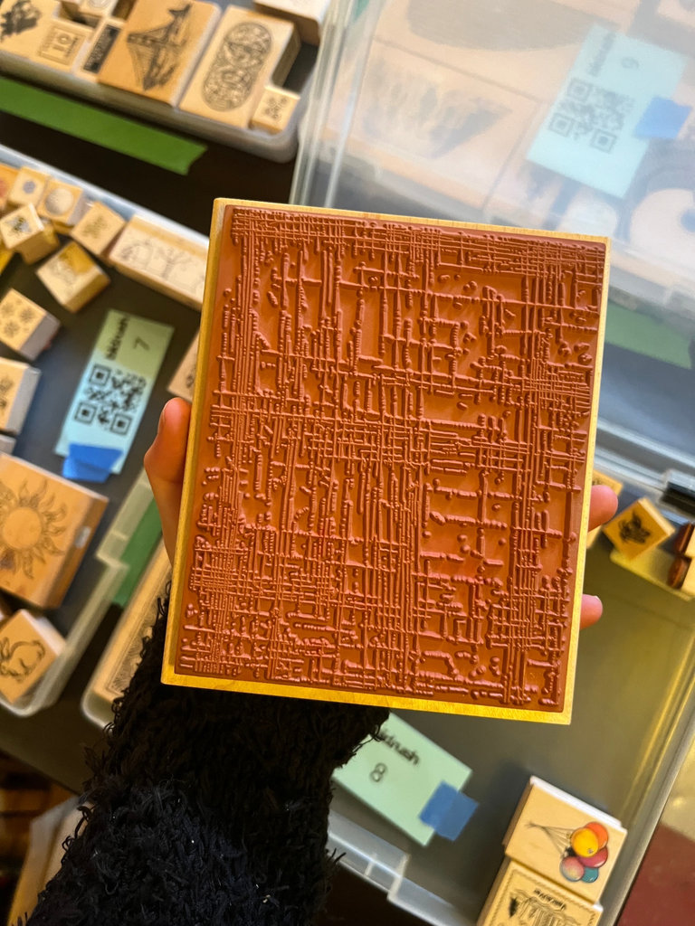 Assorted wooden rubber stamps 2 - image 3 of 4