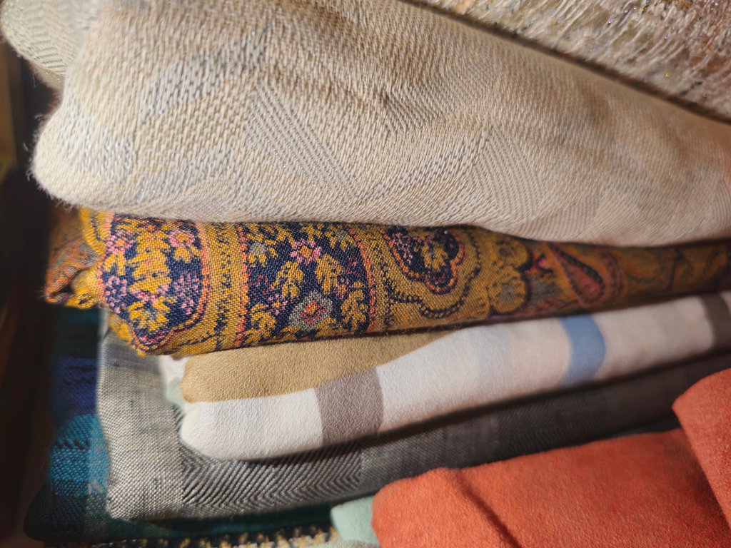 Stacked textiles: blankets, throws, and fabrics - image 3 of 4