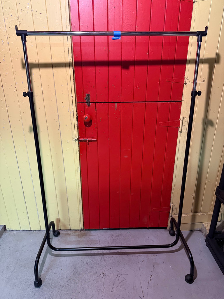 Portable Adjustable Rolling Rack for Clothing - image 1 of 4