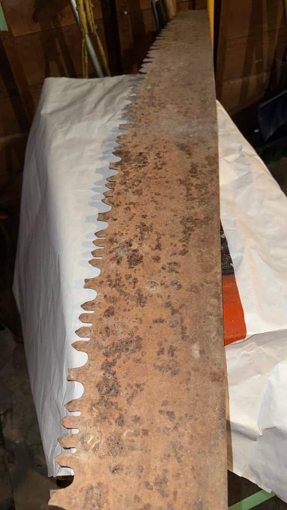 Vintage Long Saw Blade - image 2 of 3