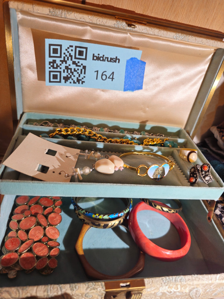 Assorted bracelets, bangles, earrings, and rings - image 1 of 7