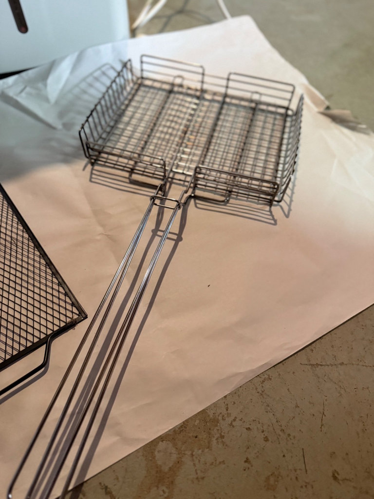 Assorted BBQ grilling tools and racks - image 3 of 6