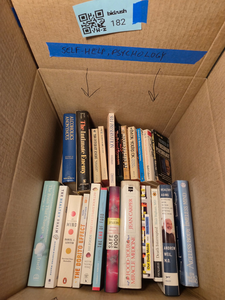 Box of Psychology and Self-Help Books - image 1 of 3