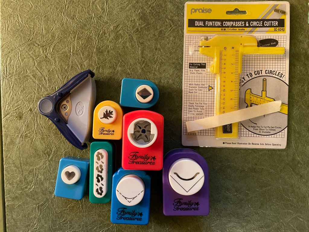 Circle Cutter and Colorful Craft Punches - image 2 of 3