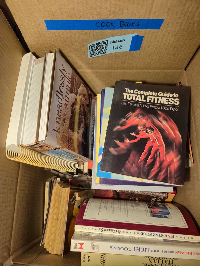 Cookbooks and Fitness Books Collection - image 2 of 2
