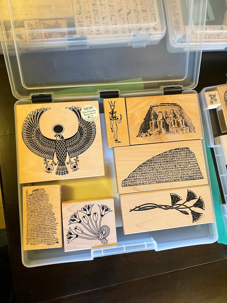 Assorted Wooden Rubber Stamps 3 - image 2 of 4